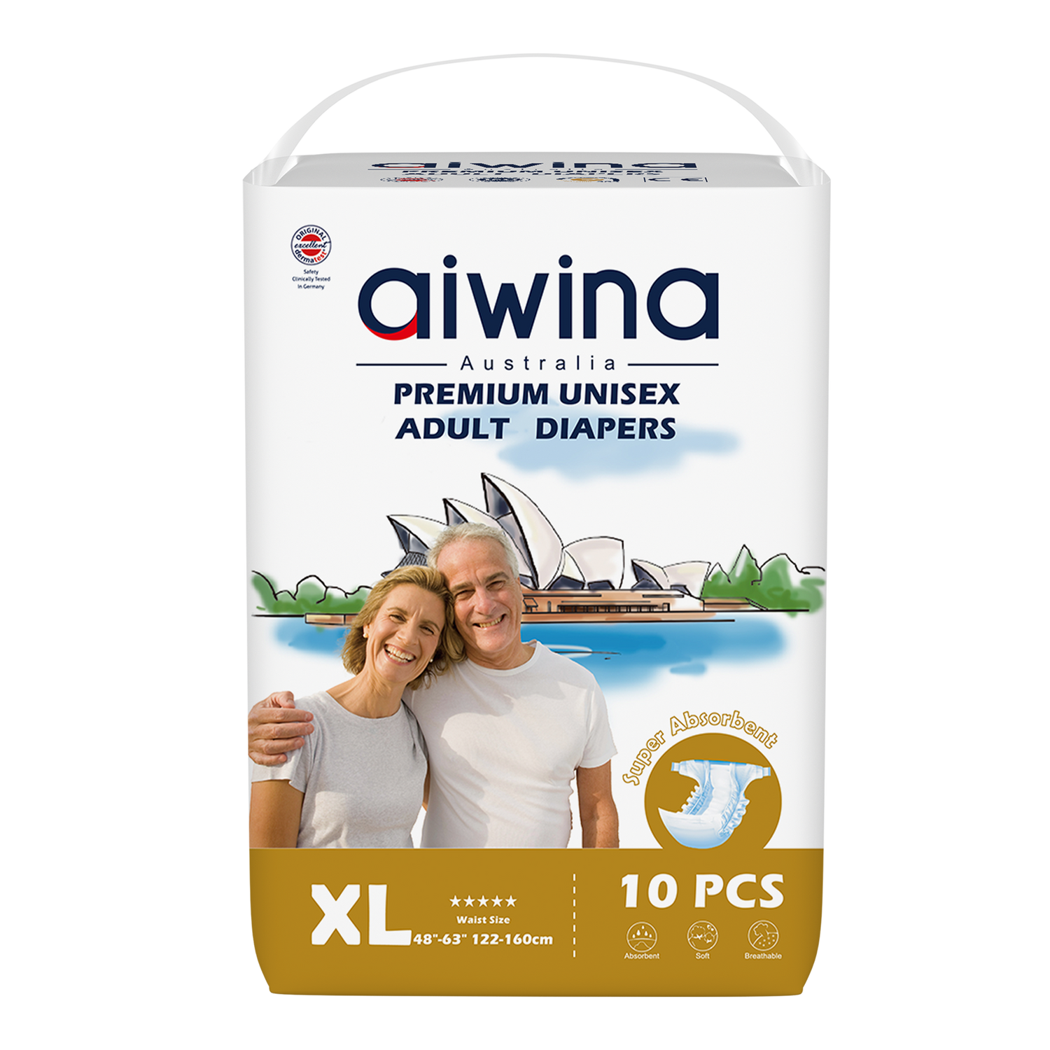 Tã Dán Người Lớn Cao Cấp AIWINA - XL